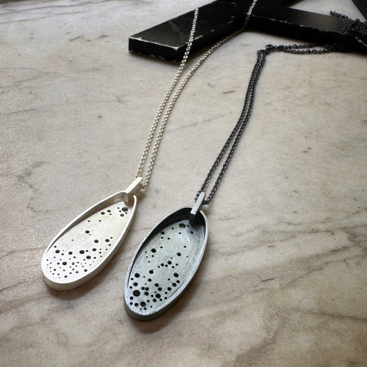 "Slippery Slope" pendant
