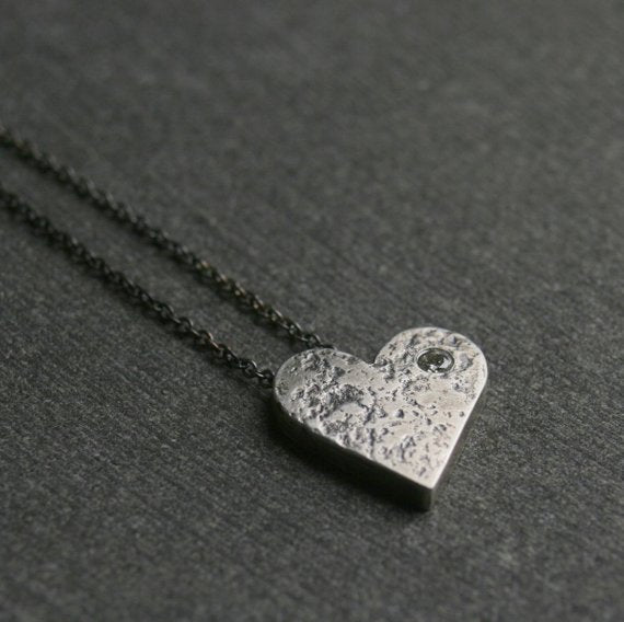 The knocked around heart...with a diamond