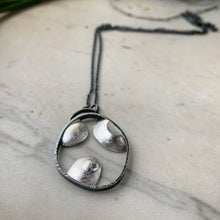Load image into Gallery viewer, The Islands pendant, bright and oxidized
