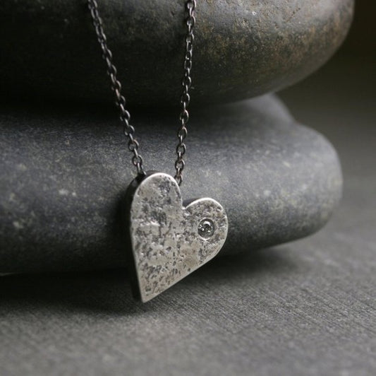 The knocked around heart...with a diamond